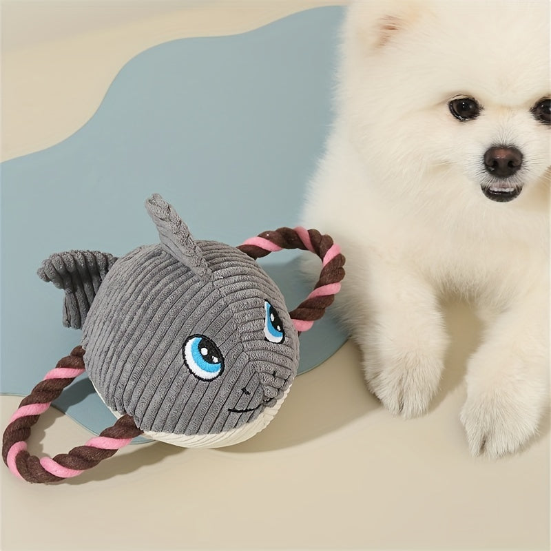 Pawptastic Turtle Shaped Dog Chewing Toy