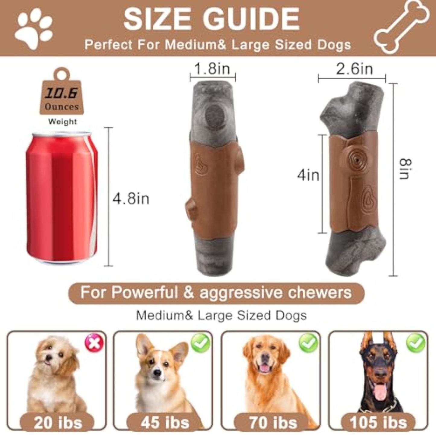 Pawptastic Tough Dog Toys For Aggressive Chewers